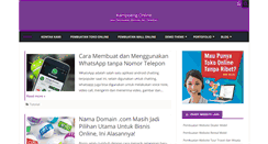 Desktop Screenshot of kampoengonline.com