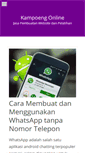 Mobile Screenshot of kampoengonline.com